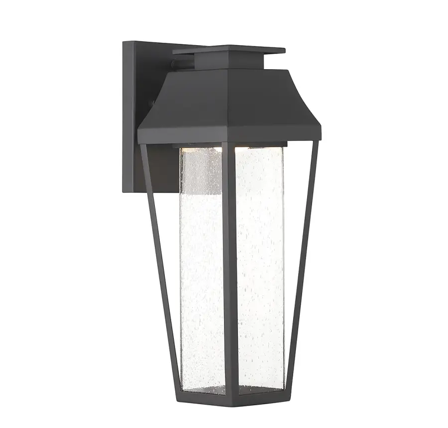 Brookline LED Outdoor Dark Sky Wall Lantern in Matte Black - Image 4