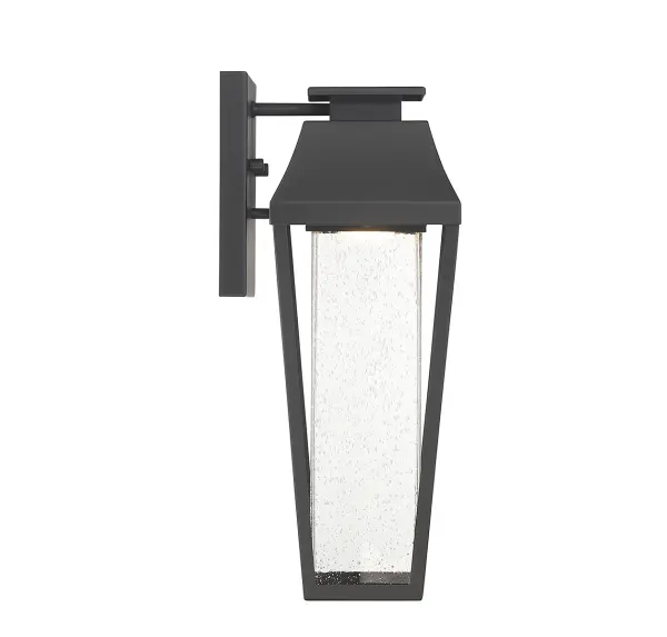 Brookline LED Outdoor Dark Sky Wall Lantern in Matte Black - Image 5