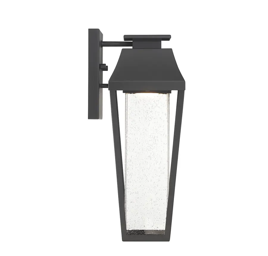 Brookline LED Outdoor Dark Sky Wall Lantern in Matte Black - Image 5