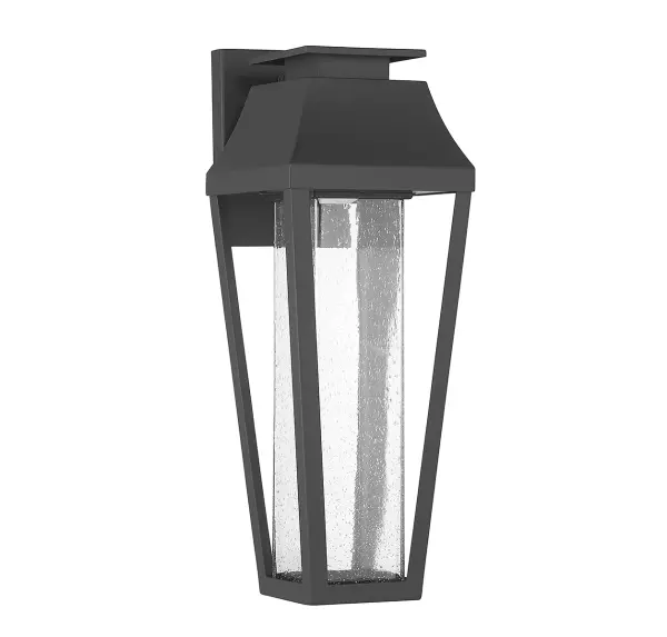 Brookline LED Outdoor Dark Sky Wall Lantern in Matte Black - alternate view