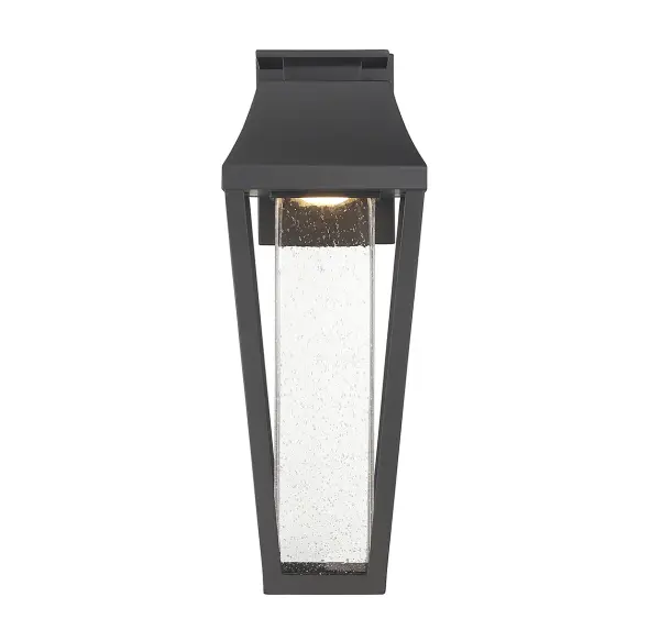 Brookline LED Outdoor Dark Sky Wall Lantern in Matte Black - Image 3