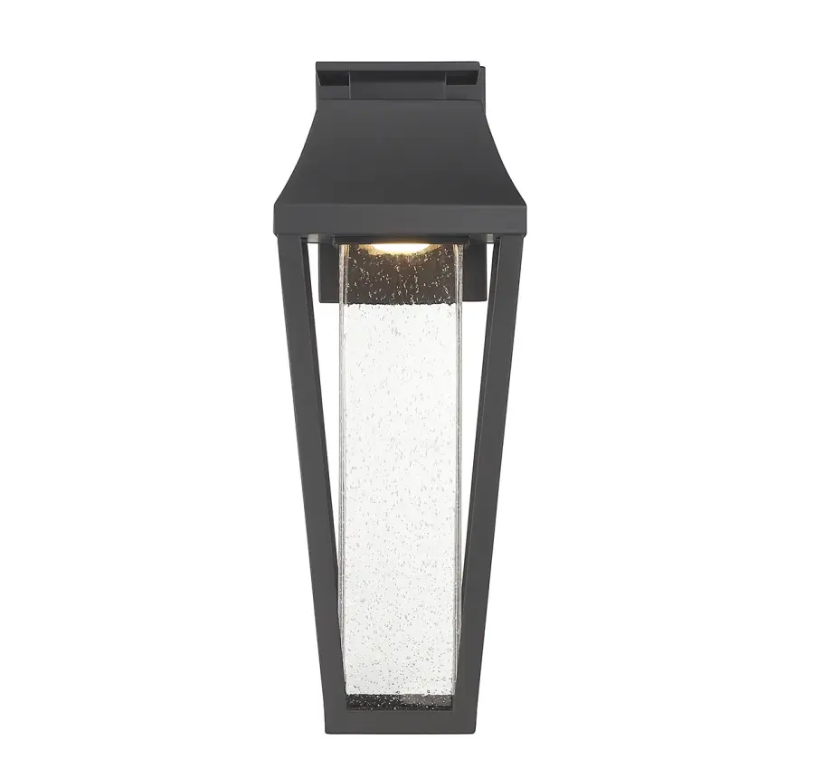 Brookline LED Outdoor Dark Sky Wall Lantern in Matte Black - Image 3
