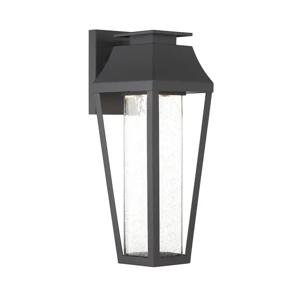 Brookline LED Outdoor Dark Sky Wall Lantern in Matte Black - Image 4
