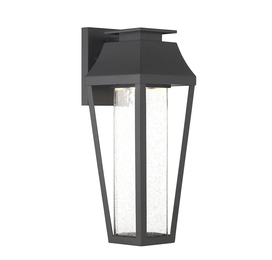 Brookline LED Outdoor Dark Sky Wall Lantern in Matte Black - Image 4