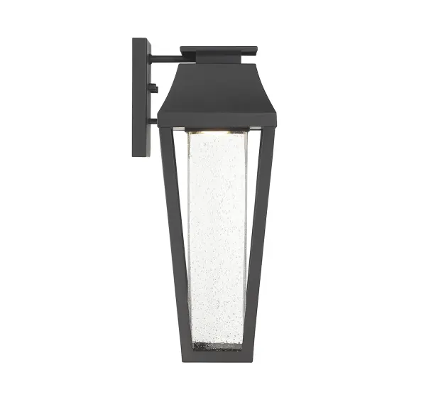 Brookline LED Outdoor Dark Sky Wall Lantern in Matte Black - Image 5