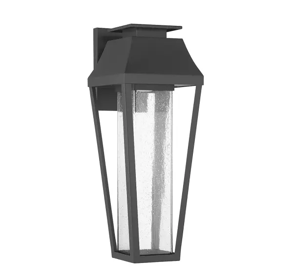 Brookline LED Outdoor Dark Sky Wall Lantern in Matte Black - alternate view
