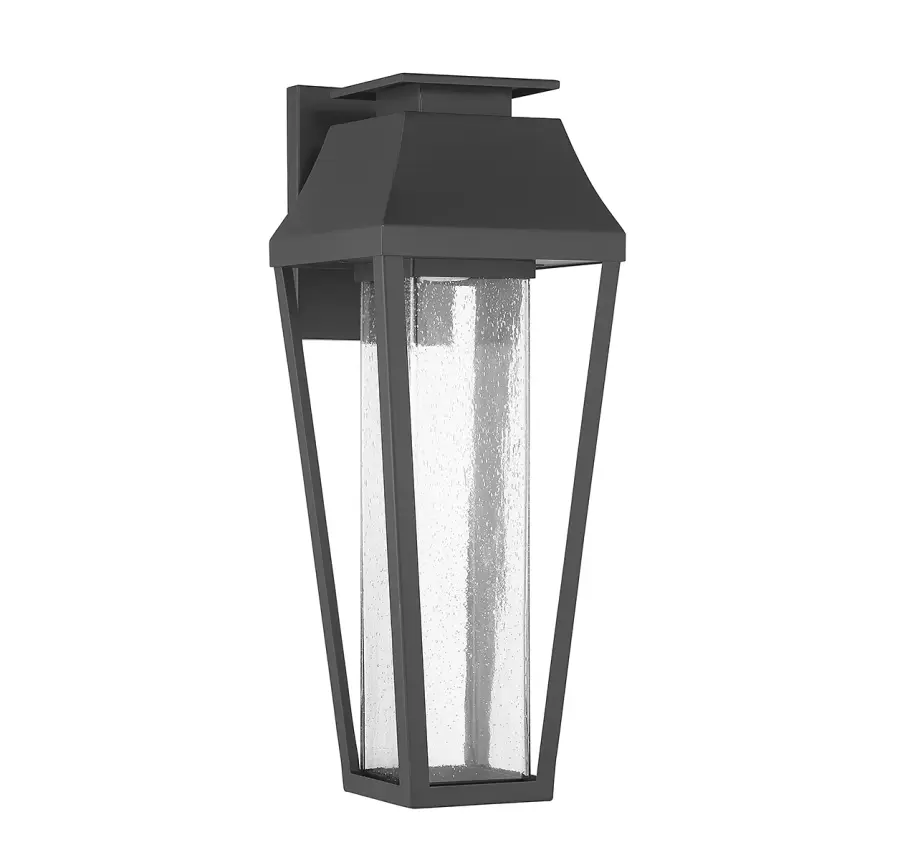 Brookline LED Outdoor Dark Sky Wall Lantern in Matte Black - Image 2