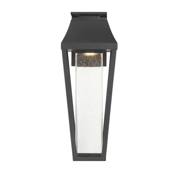 Brookline LED Outdoor Dark Sky Wall Lantern in Matte Black - Image 3