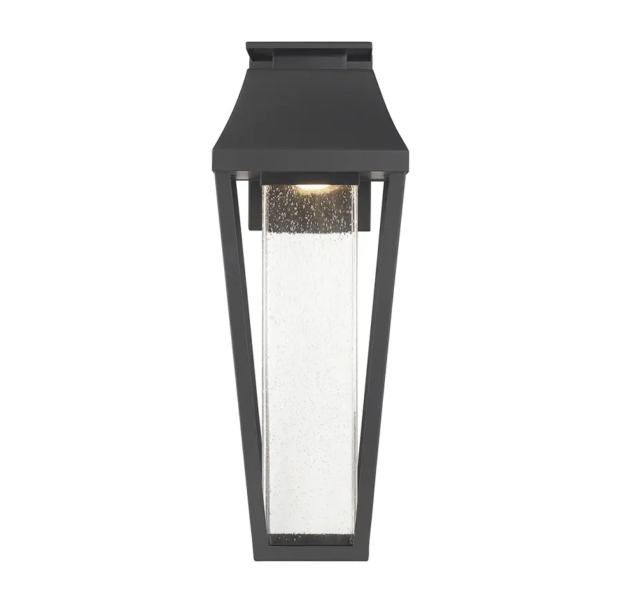 Brookline LED Outdoor Dark Sky Wall Lantern in Matte Black - Image 3