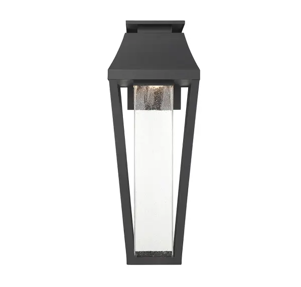 Brookline LED Outdoor Dark Sky Wall Lantern in Matte Black - Image 3