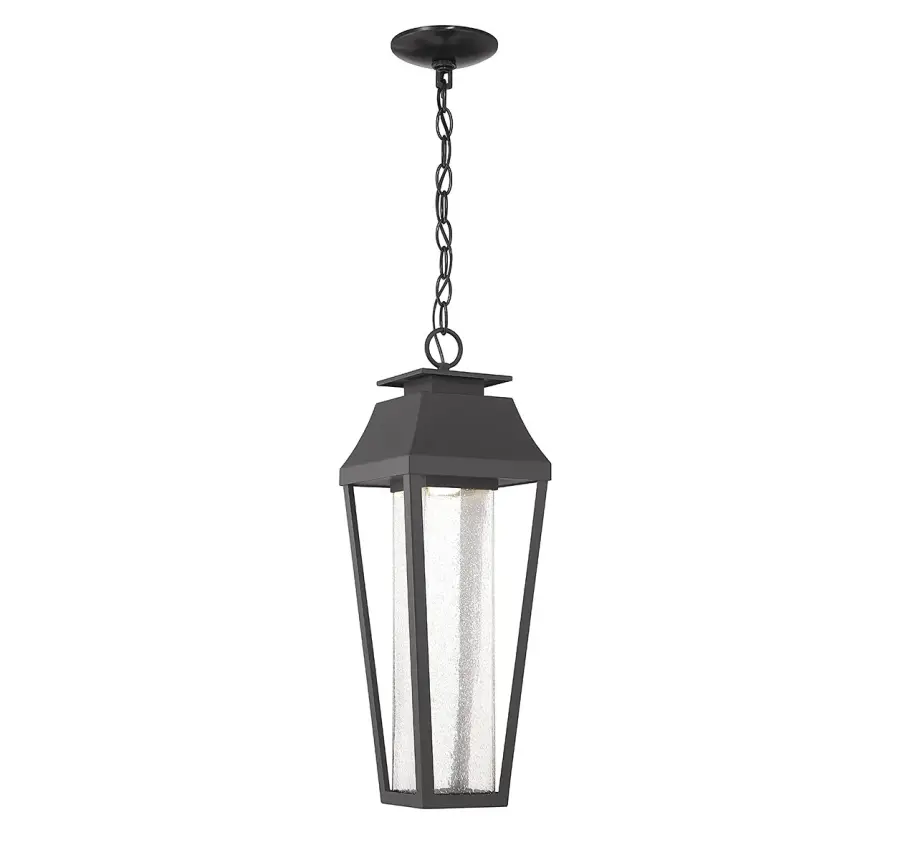 Brookline LED Outdoor Hanging Lantern - Image 1