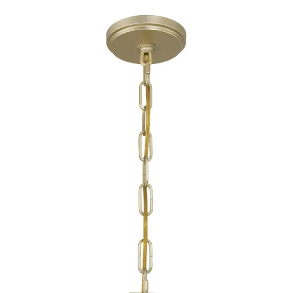 Jacobs 1-Light Outdoor Hanging Lantern in Serene Brass - Image 6