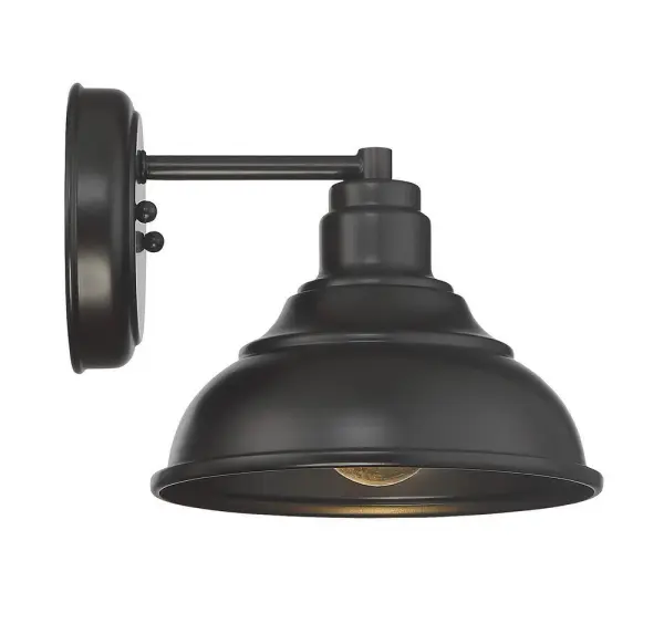 Dunston DS 1-Light Dark Sky Wall Lantern in English Bronze - Image 5