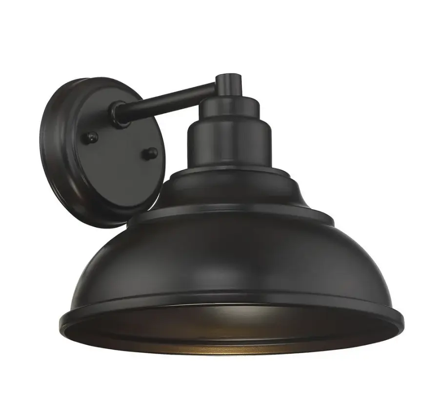 Dunston DS 1-Light Dark Sky Wall Lantern in English Bronze - Image 4