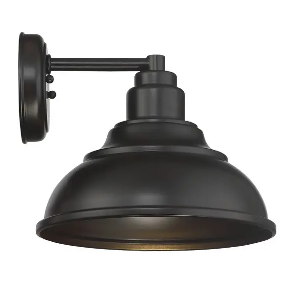 Dunston DS 1-Light Dark Sky Wall Lantern in English Bronze - Image 5