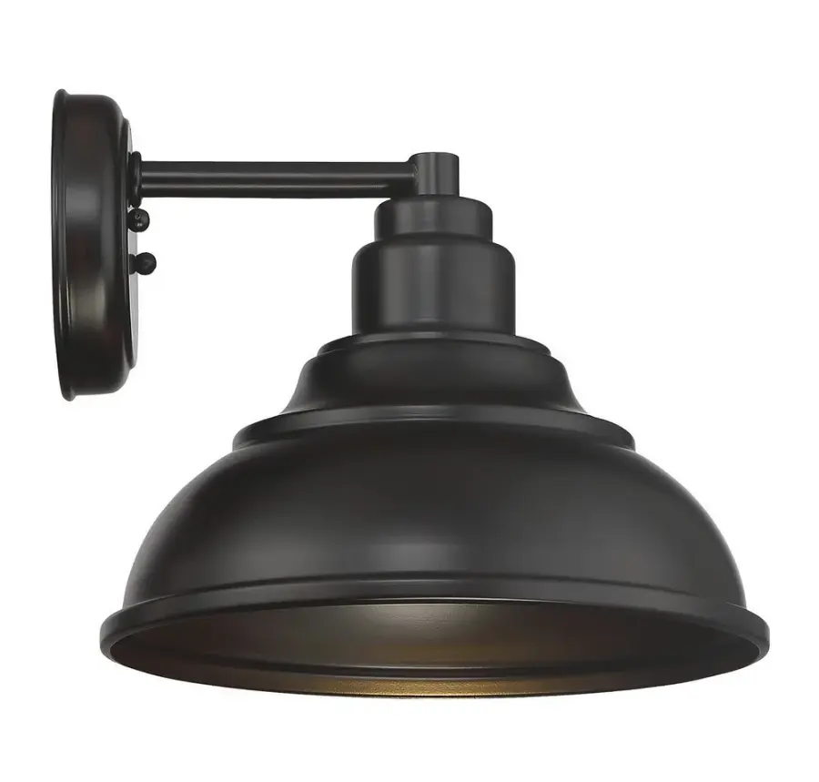 Dunston DS 1-Light Dark Sky Wall Lantern in English Bronze - Image 5