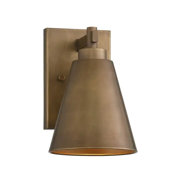 The Ryder outdoor wall lantern combines rustic charm with environmental responsibility. Its Dark Sky friendly design reduces light pollution while providing focused illumination, making it ideal for eco-conscious homeowners.