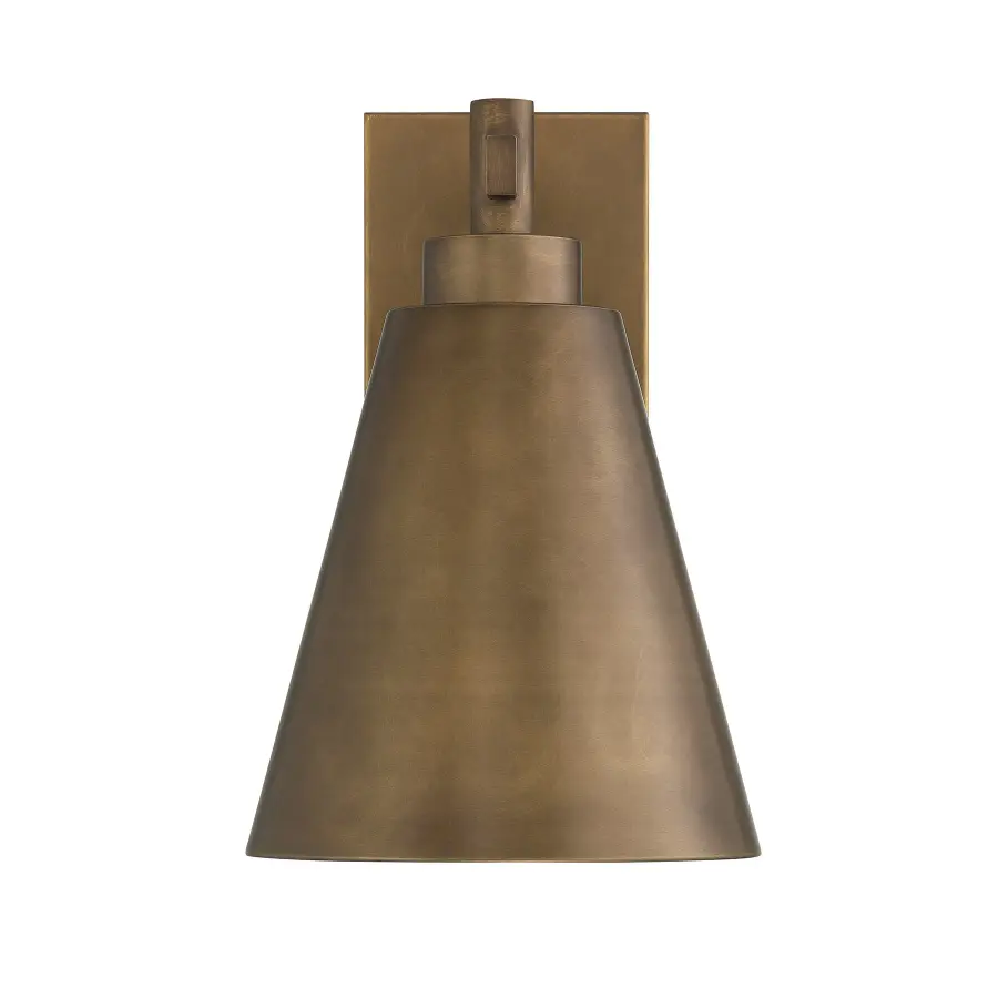 Ryder One Light Outdoor Wall Lantern in Atlas Bronze - Image 3