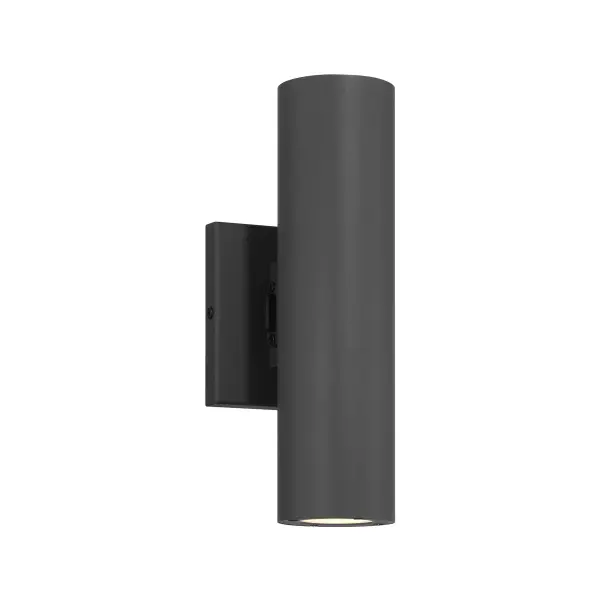 Kelley 2-Light LED 5CCT Cylinder Exterior Light in Black - Image 4