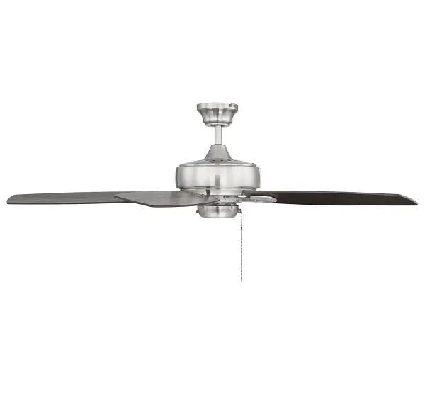 Wind Star 52" Ceiling Fan in Brushed Pewter - alternate view