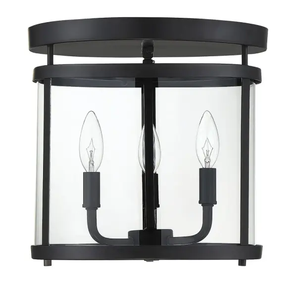 Penrose 3-Light Ceiling Light in Black - Image 2