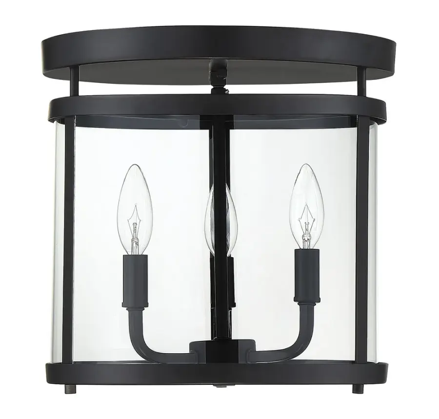 Penrose 3-Light Ceiling Light in Black - Image 2