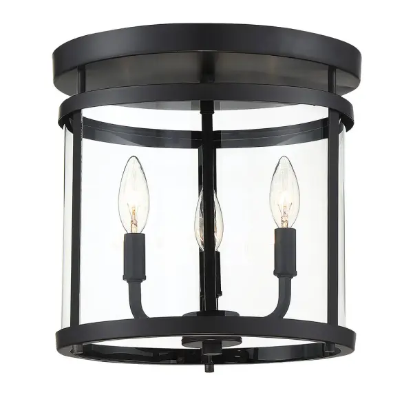 Penrose 3-Light Ceiling Light in Black - Image 4