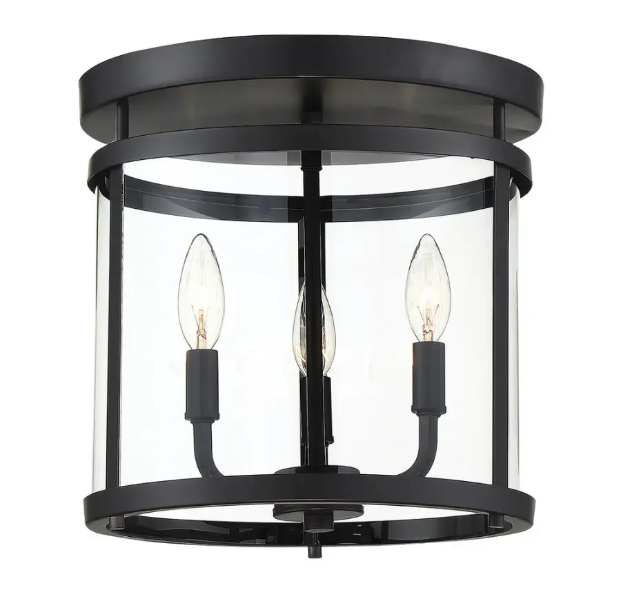 Penrose 3-Light Ceiling Light in Black - Image 4