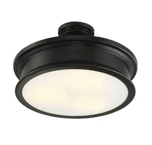 Watkins 3-Light Ceiling Light in Classic Bronze - Image 3