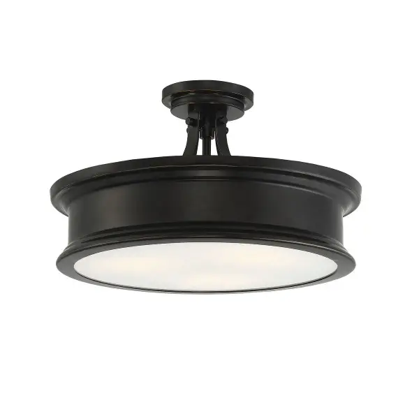 Watkins 3-Light Ceiling Light in Classic Bronze - Image 4