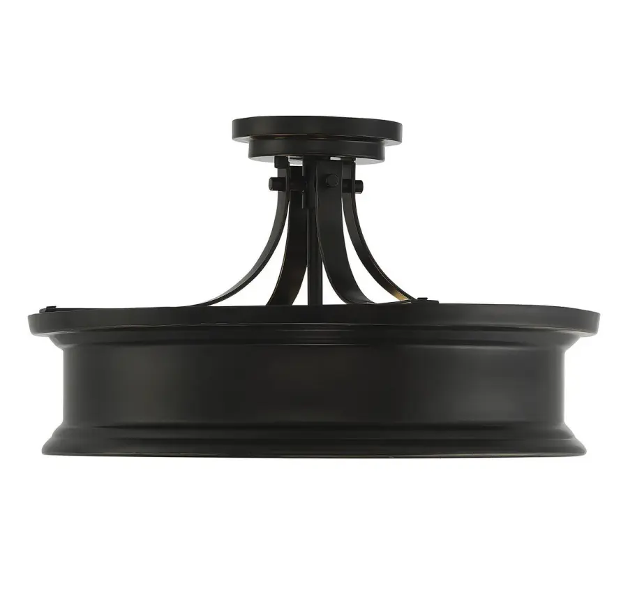 Watkins 3-Light Ceiling Light in Classic Bronze - Image 5