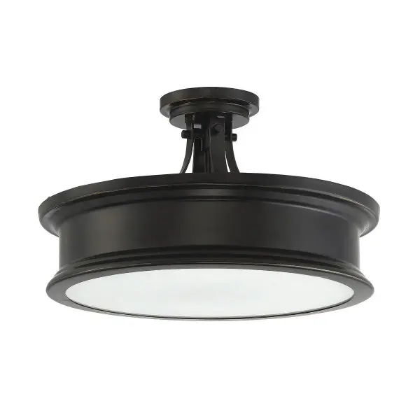 Watkins 3-Light Ceiling Light in Classic Bronze - Image 6