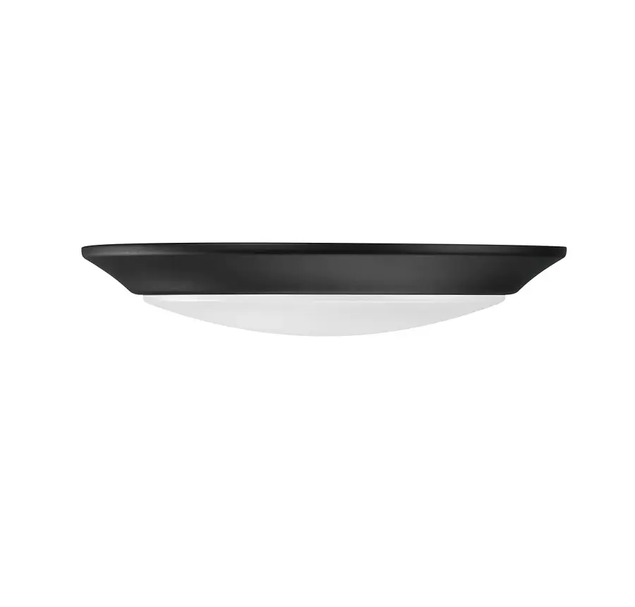 7" LED Disc Flush Mount in Black - Image 2