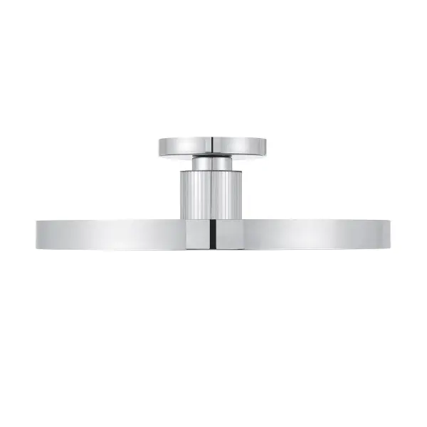 Thayer LED Semi-Flush Mount in Chrome - Image 3