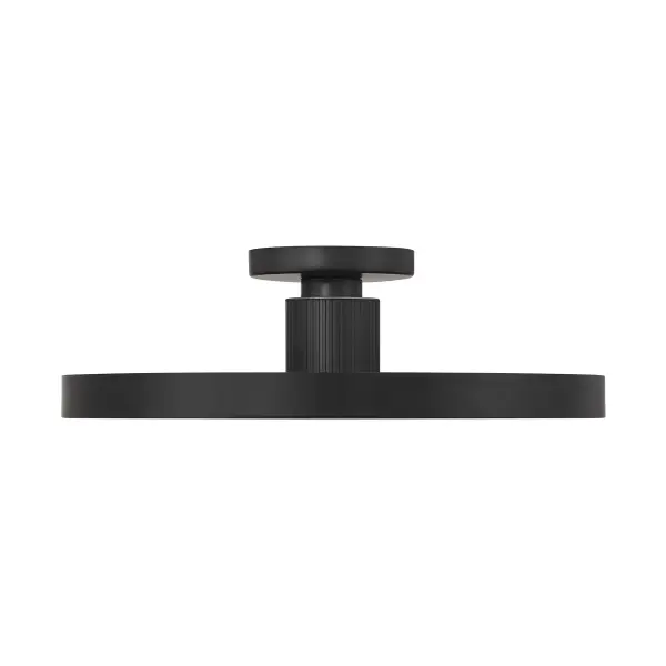 Thayer 1-Light LED Ceiling Light in Matte Black - Image 3
