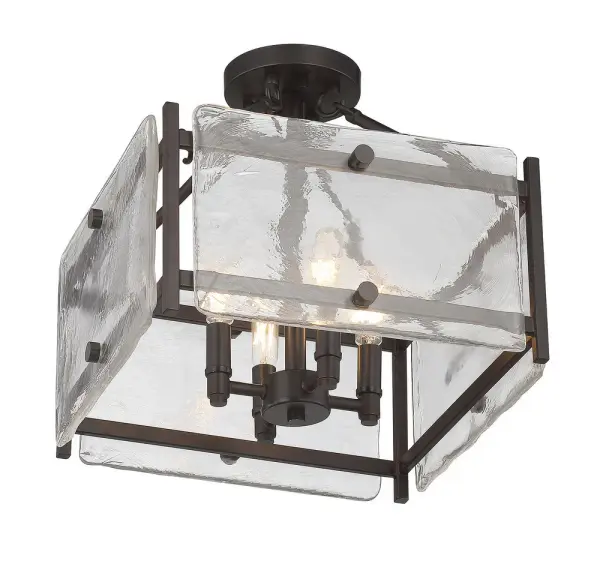 Glenwood 4-Light Ceiling Light in English Bronze - Image 2