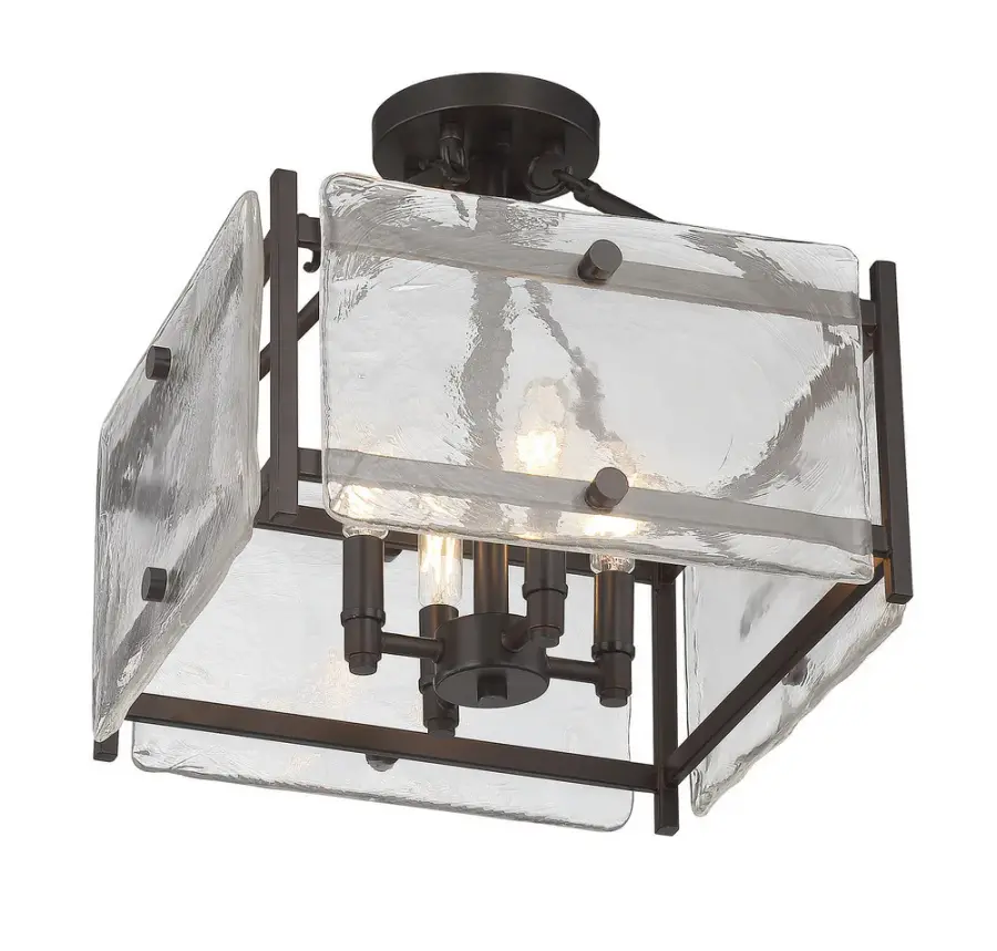 Glenwood 4-Light Ceiling Light in English Bronze - Image 2