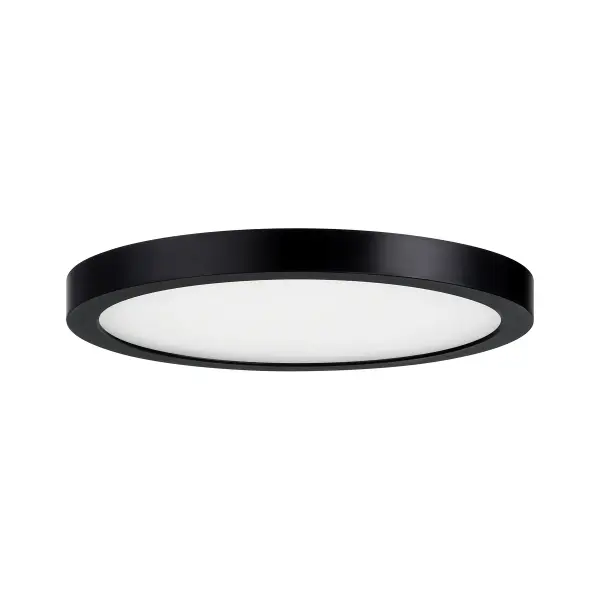 Rooms: Bathroom, Bedroom, Billiard Room, Closet, Dining Room, Entryway, Family Room, Garage, Great Room, Kitchen, Hallway, Living Room, Office, Powder Room, Stairway, Sunroom, Workshop, Lobby, Waiting Room, Media Room Finish: Black Glass: Clear Notes: T24 Compliant. Width: 10.00" Height: 0.90" Length: 10.00" Weight: 1.58 lb Bulbs Included Number of Bulbs: 1 Maximum Wattage: 20.00 W Bulb Type: LED Bulb Base: Integrated Light Source: LED Light Output: 2282.00 lm Delivered Lumens: 1601.00 lm Color Temperature: 3000 K CRI: 90 Dimmable Voltage: 120.00 V Material: Metal, Plastic Safety Listing: ETL Safety Rating: Wet LED Spec Sheet - alternate view