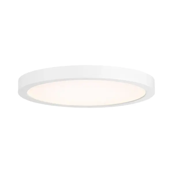 10-Inch LED Flush Mount in White - Image 1