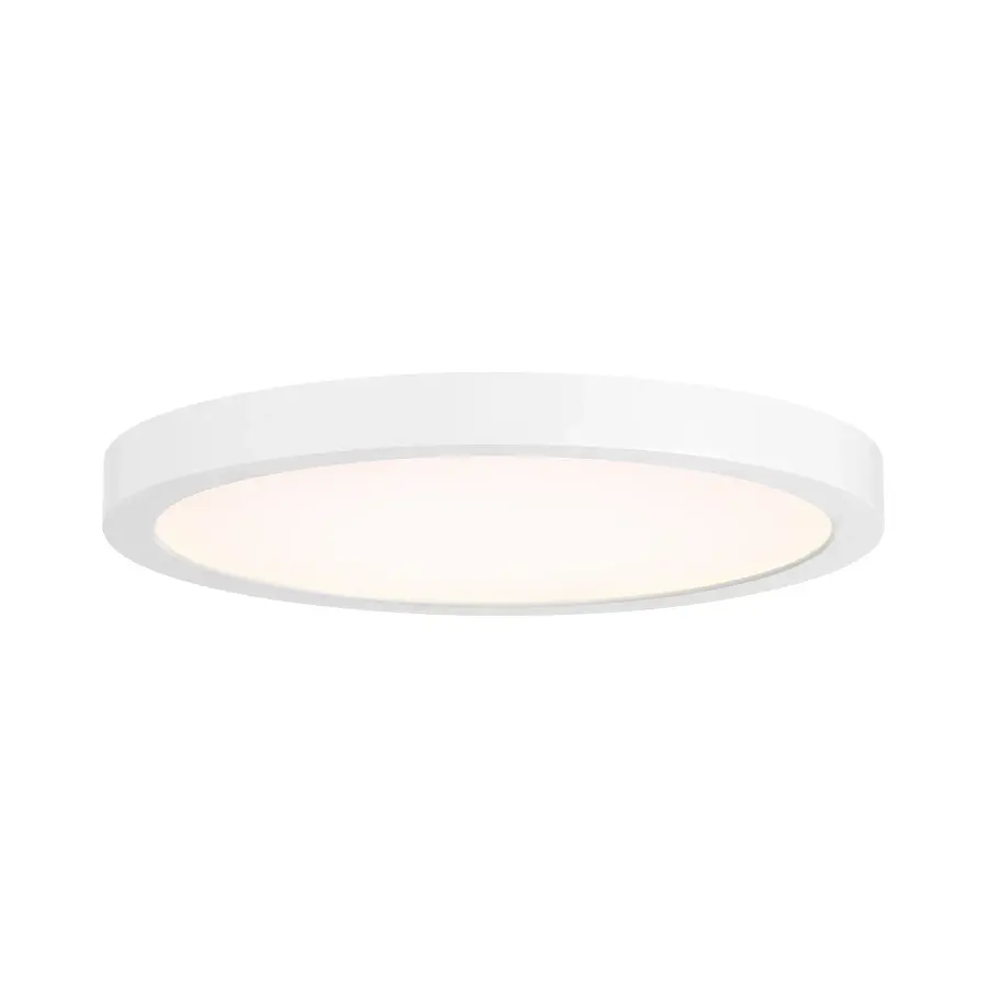 10-Inch LED Flush Mount in White - Image 1