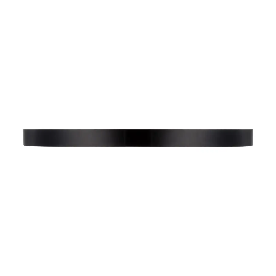 12" LED Flush Mount in Matte Black - Image 3