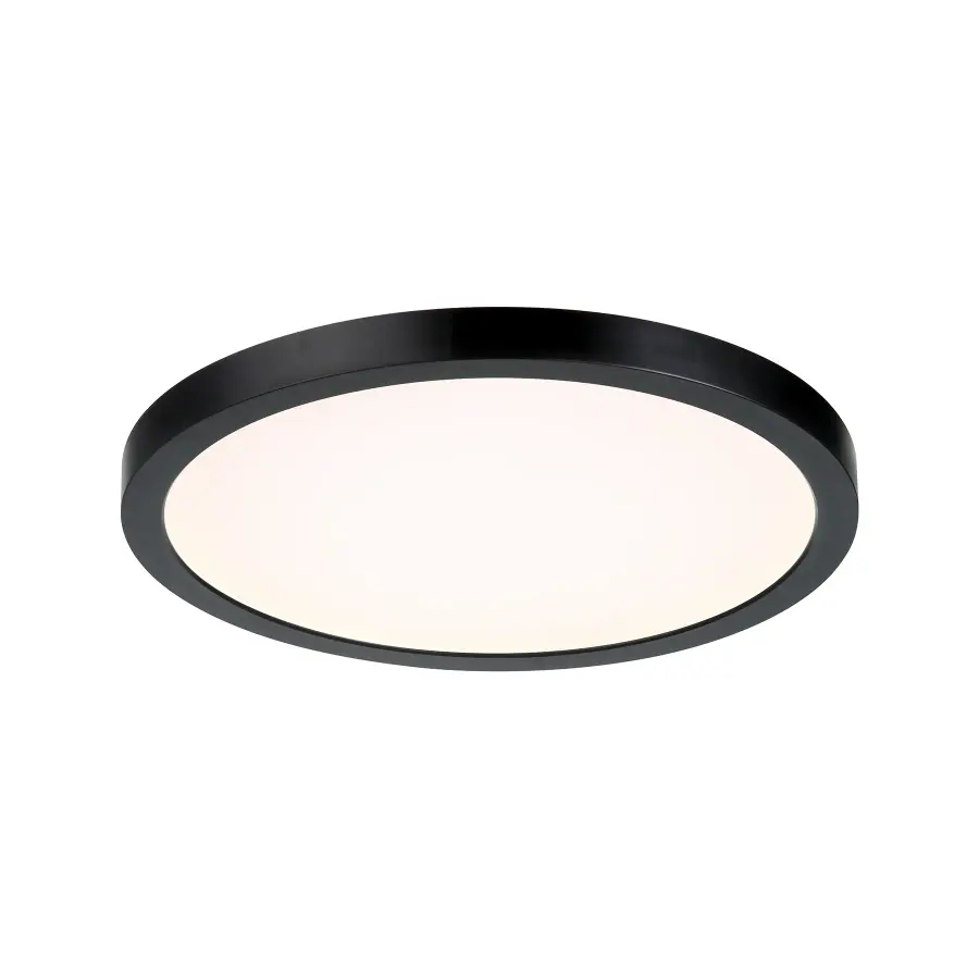 12" LED Flush Mount in Matte Black - Image 4