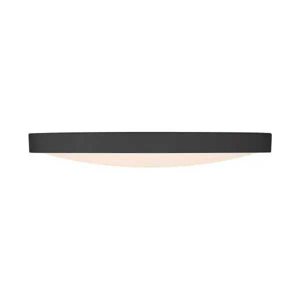 15" LED Flush Mount in Black - Image 2