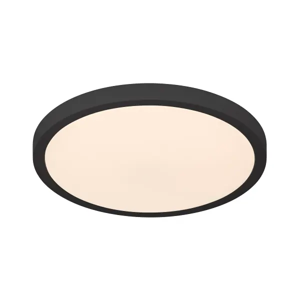 15" LED Flush Mount in Black - Image 3