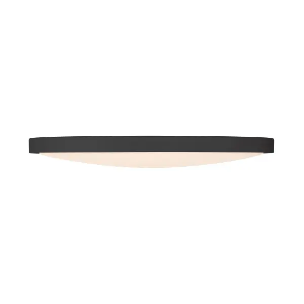 20" LED Flush Mount in Black - Image 2