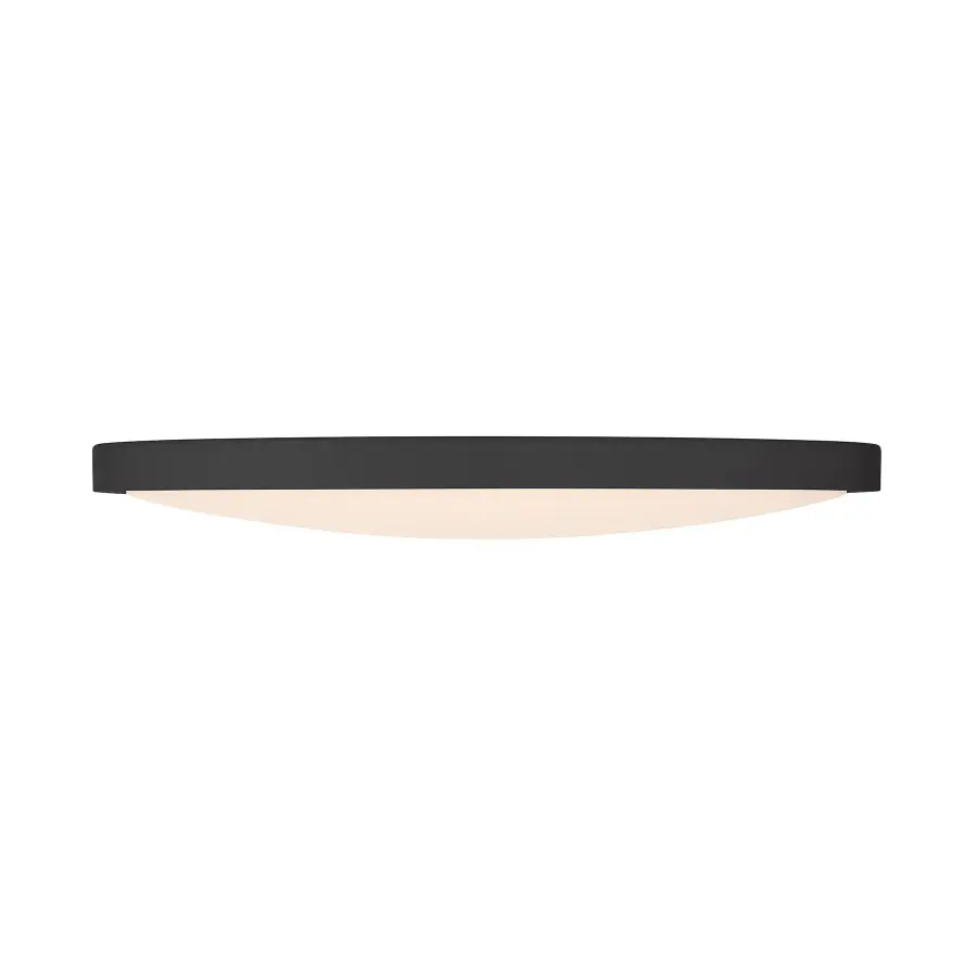 20" LED Flush Mount in Black - Image 2
