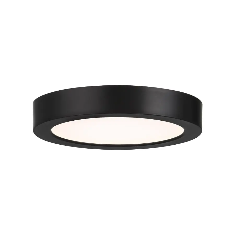 LED Flush Mount in Black - Image 1