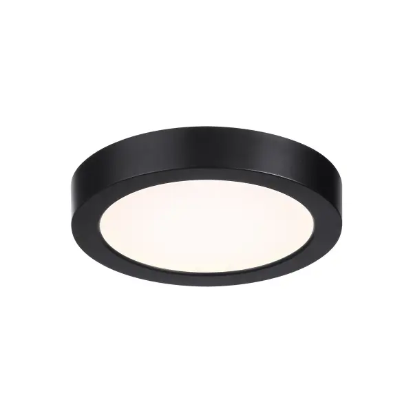 LED Flush Mount in Black - Image 4