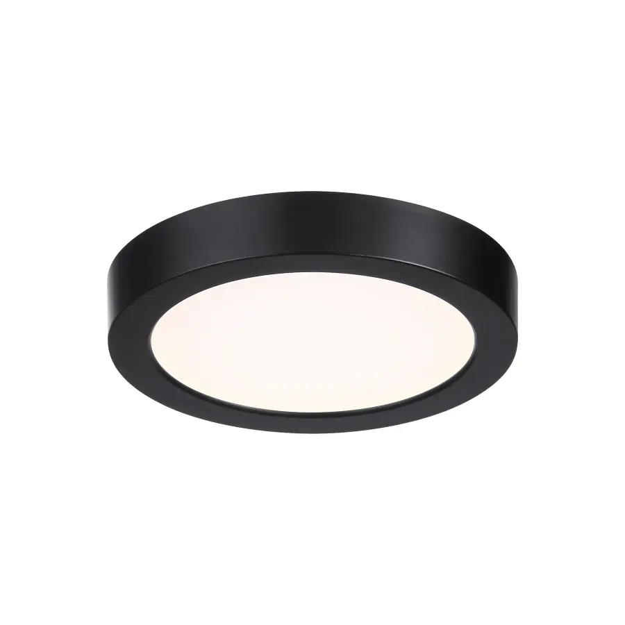LED Flush Mount in Black - Image 4