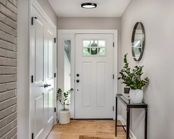 LED Flush Mount in Black - Image 5